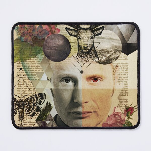 Item preview, Hannibal Lecter Stag and Moth Hallucinations designed and sold by orionlodubyal.