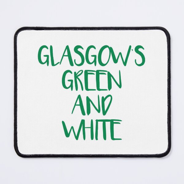 Item preview, GLASGOW'S GREEN AND WHITE, Glasgow Celtic Football Club Green Text Design designed and sold by MacPean.