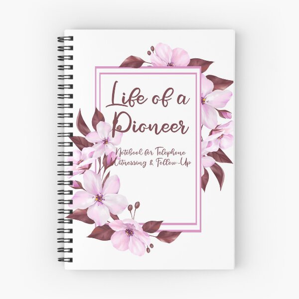 Item preview, Life of a Pioneer Notebook for Telephone Witnessing and Follow-Up designed and sold by Power of Print.