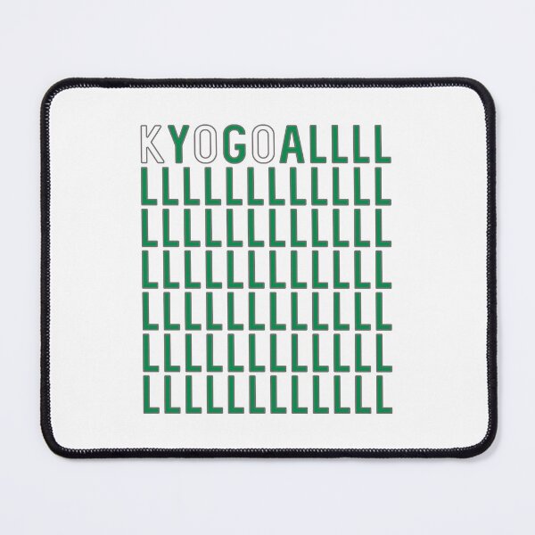 Item preview, KYOGOAL, Glasgow Celtic Football Club Green and White Text Design designed and sold by MacPean.