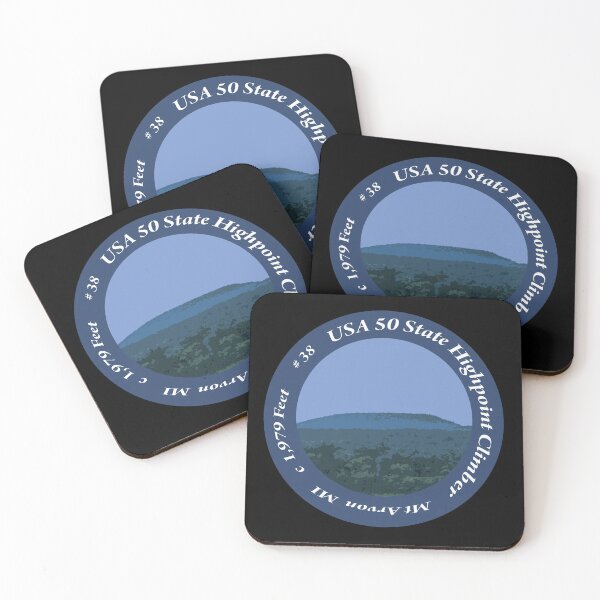 Item preview, Mt Arvon MI 38 of 50 States Highpoint Climbers  designed and sold by janraydesigns.