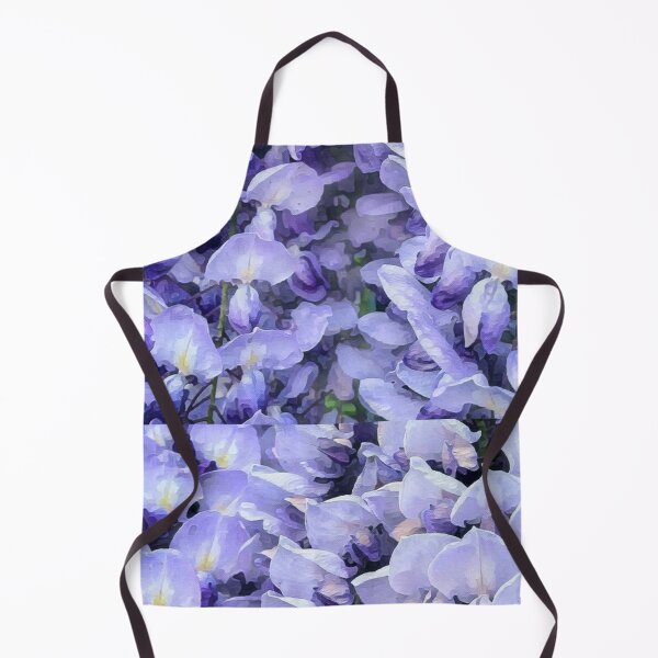 Item preview, Purple Wisteria Flower Bloom Nature Spring Watercolor Photography designed and sold by Vintage Mag.