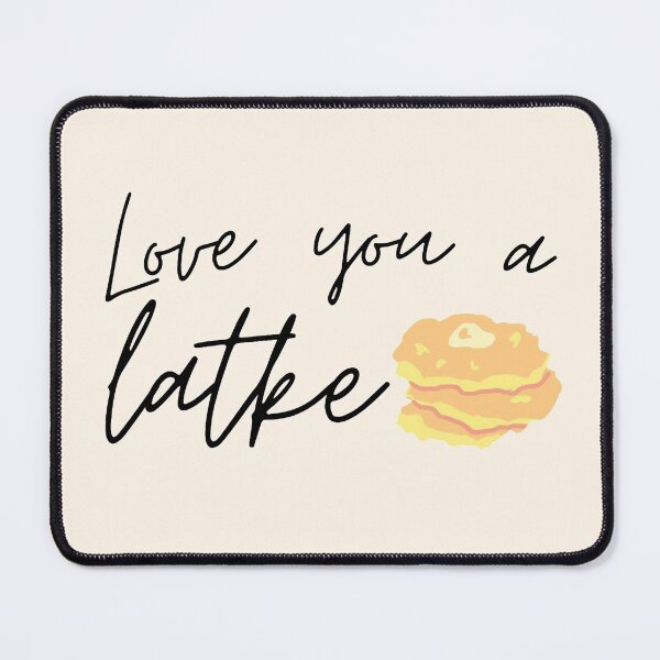Item preview, Love you a latke designed and sold by Katherine Shambaugh.