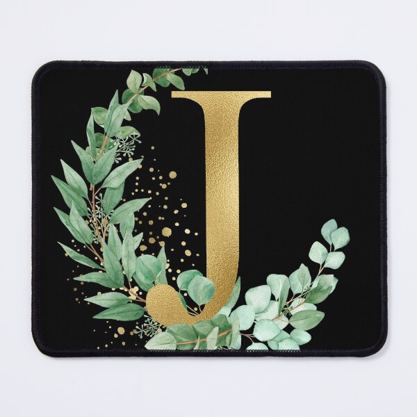 Item preview, Gold alphabet J letters,T-Shirt, women ,wedding, girls, Alphabet | Gold Letters. White Floral Alphabet Clip art, Watercolor Flowers Alphabet Letters. designed and sold by giantdesigns.