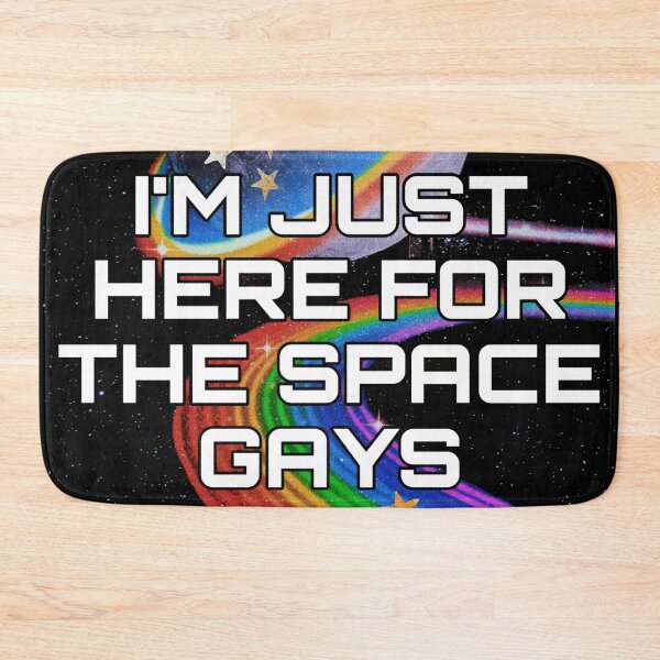 Item preview, I'm Just Here for the Space Gays Sci-Fi Convention Commission designed and sold by orionlodubyal.