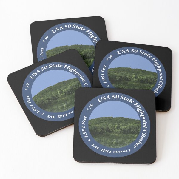 Item preview, Timms Hill WI 39 of 50 States Highpoint Climbers  designed and sold by janraydesigns.