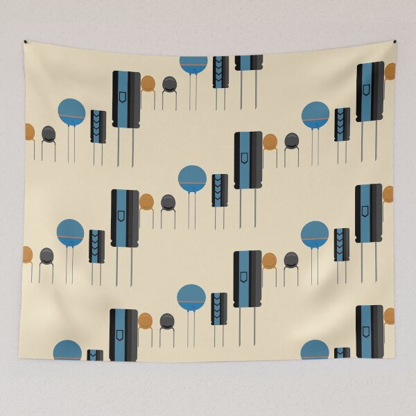 Item preview, Electronics Components, Capacitor, Resistor designed and sold by EngineersArt.