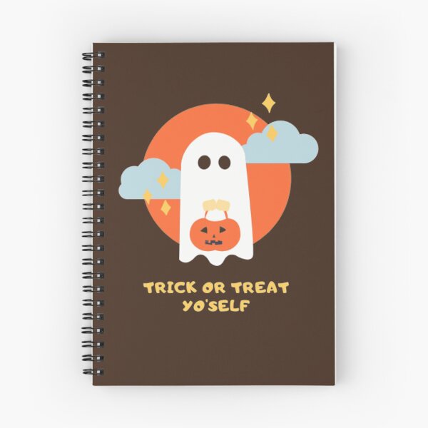 Item preview, ghost halloween trick or treat yo'self designed and sold by Marketmg.