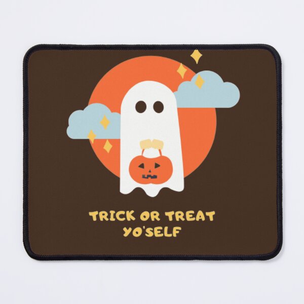 Item preview, ghost halloween trick or treat yo'self designed and sold by Marketmg.