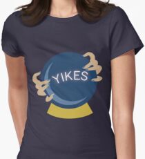 Crystal Ball - Yikes Women's Fitted T-Shirt