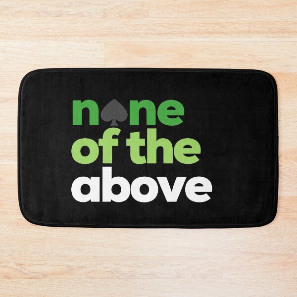 Item preview, Ninguna de las anteriores. Orgullo de Aroace designed and sold by Subtle Pride Shop.