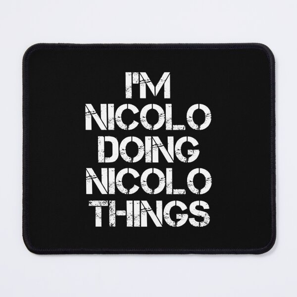 Item preview, Nicolo Name T Shirt - I'm Nicolo Doing Nicolo Things Name Gift Item Tee designed and sold by allahamher.