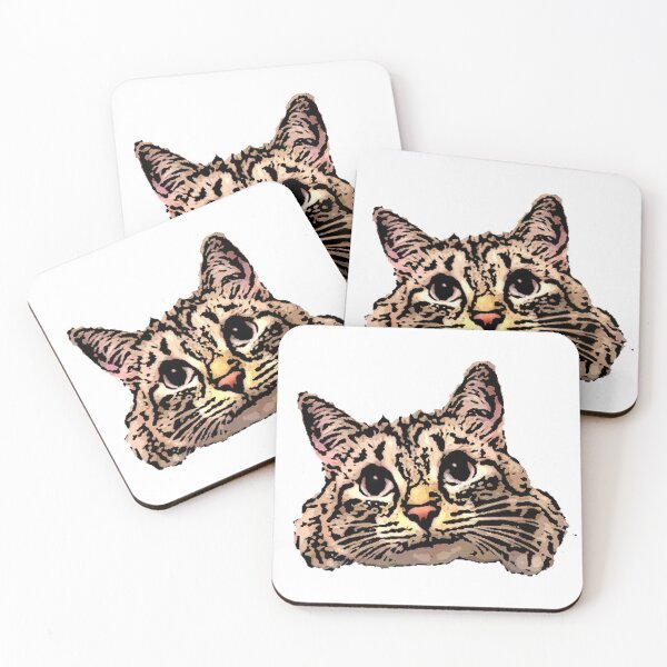 Item preview, Cat With Cute Eyes  designed and sold by Innercosmic.