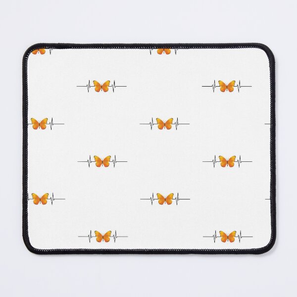 Item preview, Orange Butterfly Heartbeat, Butterfly in Heartbeat designed and sold by JRice66.