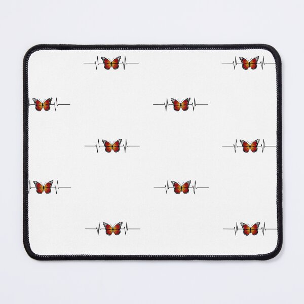 Item preview, Orange Monarch Butterfly Heartbeat, Butterfly in Heartbeat designed and sold by JRice66.