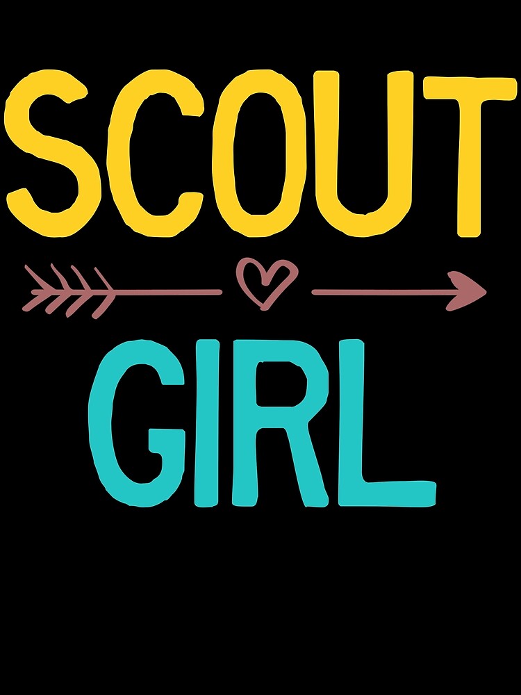 Thumbnail 3 von 3, Tuch, Scout Girl Scouting Troop Supporter Camping Scouting Girl Gear designt und verkauft von DynamicDesign.