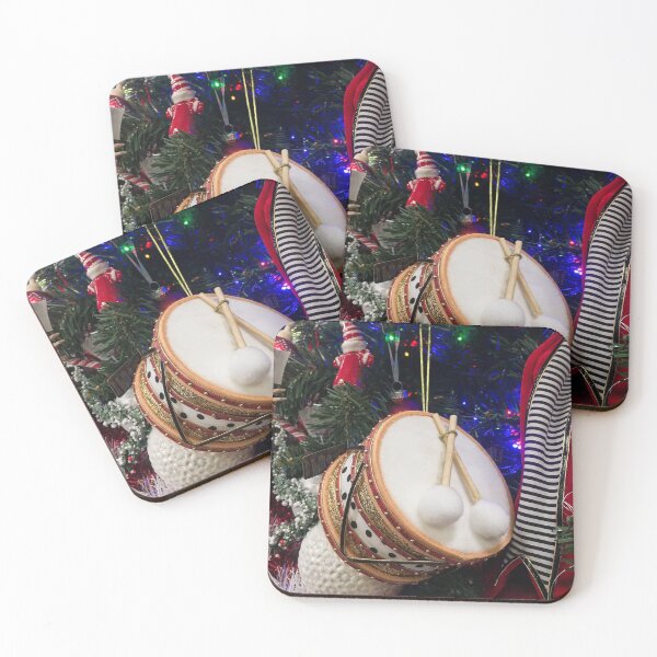 Item preview, Toy drum on Christmas tree designed and sold by LindaCooke.
