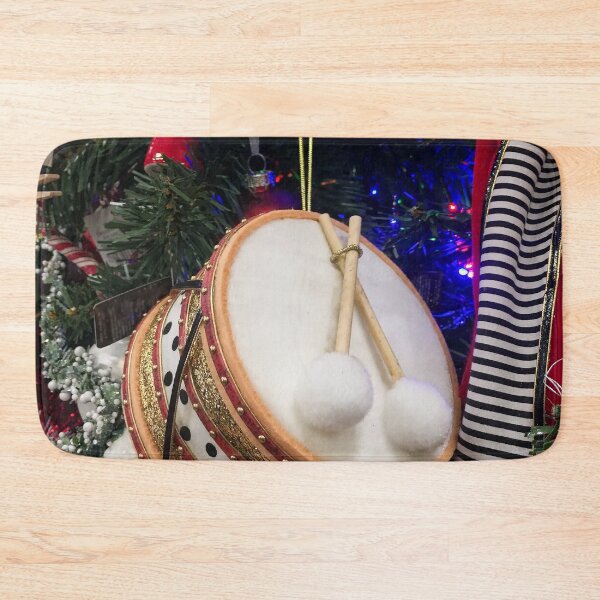 Item preview, Toy drum on Christmas tree designed and sold by LindaCooke.