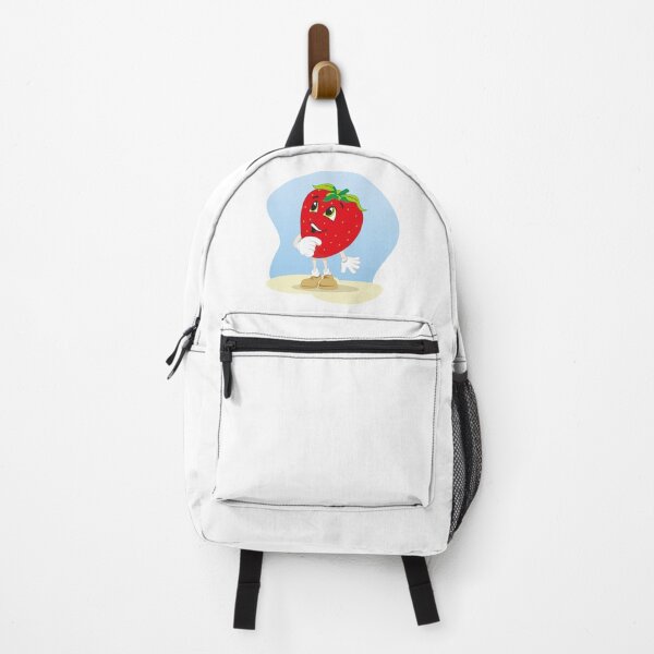Item preview, Illustration mascot fruit strawberry. Ideal for children's stories and information designed and sold by LucianoCosmo.