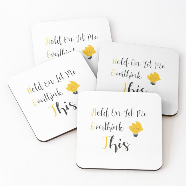 Item preview, Hold On Let Me Overthink This  designed and sold by Jadyco.