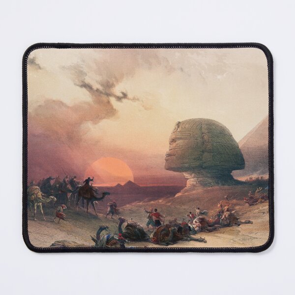 Item preview, Approach of the simoom Desert of Gizeh illustration by David Roberts (1796–1864). Original from The New York Public Library. designed and sold by LenaShines.