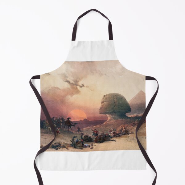 Item preview, Approach of the simoom Desert of Gizeh illustration by David Roberts (1796–1864). Original from The New York Public Library. designed and sold by LenaShines.