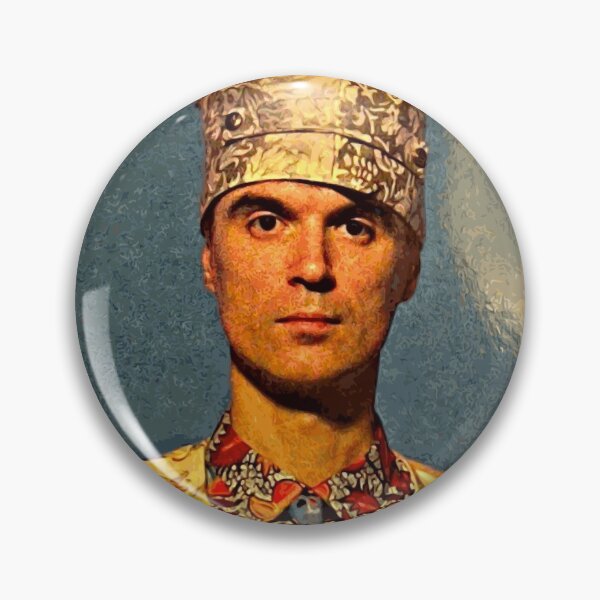 Item preview, David Byrne, The King designed and sold by Muffin Man.