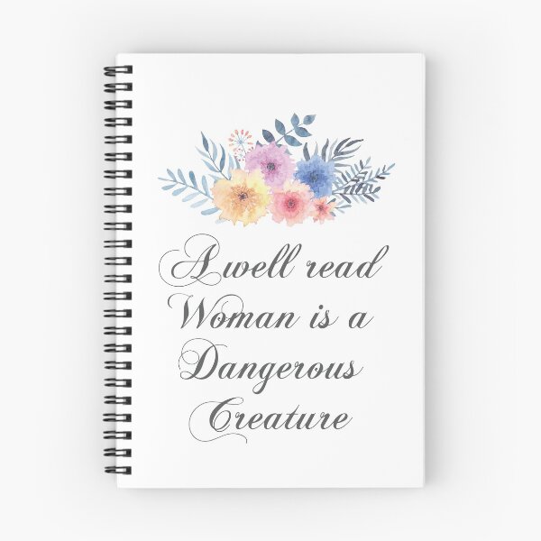 Item preview, A Well Read Woman Is A Dangerous Creature designed and sold by KNEI.