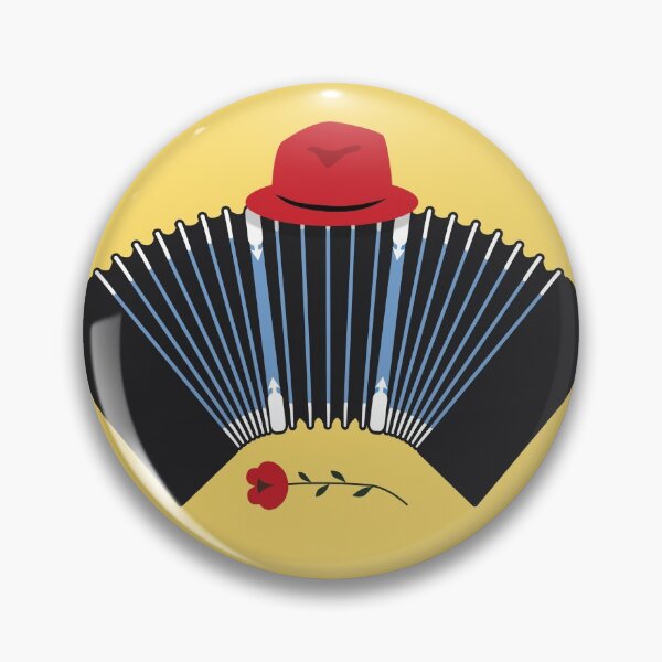 Item preview, Argentine Tango Bandoneon, Fedora and Rose Art designed and sold by infinitetango.