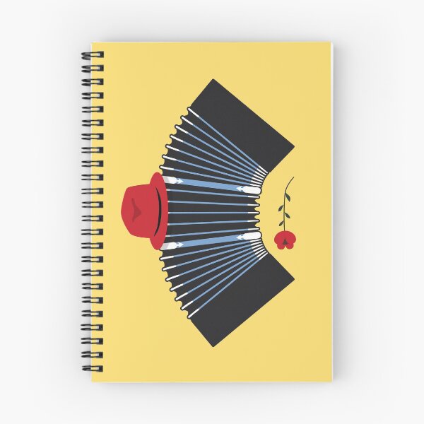Item preview, Argentine Tango Bandoneon, Fedora and Rose Art designed and sold by infinitetango.