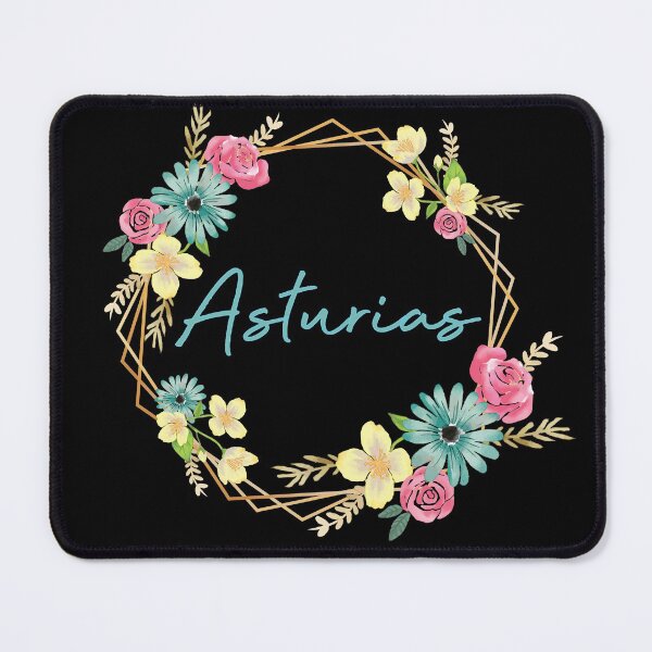 Asturias floral Mouse Pad