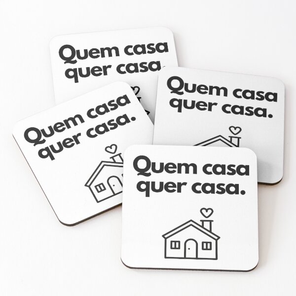 Item preview, Quem casa quer casa. Brazilian Wisdom, Ditado Brasileiro designed and sold by FindYouByZ.