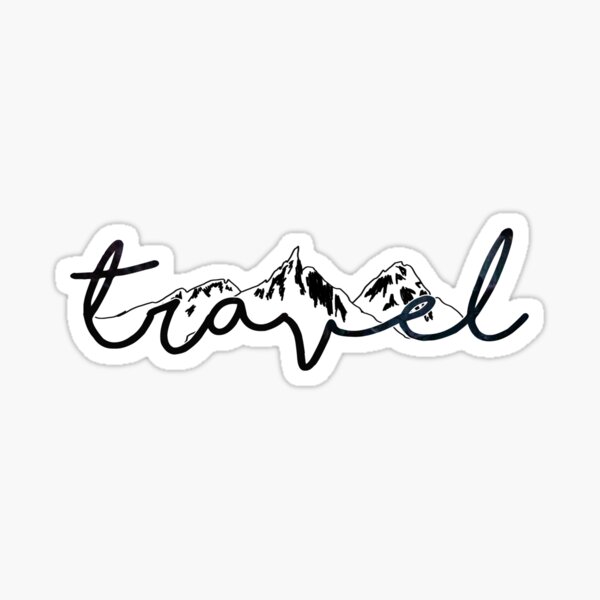 traveling stickers redbubble