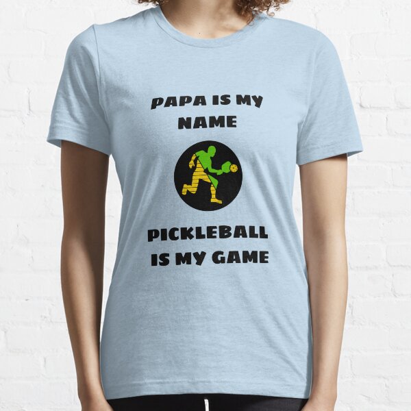Item preview, Papa is my name pickleball is my game saying designed and sold by Einsteincreates.