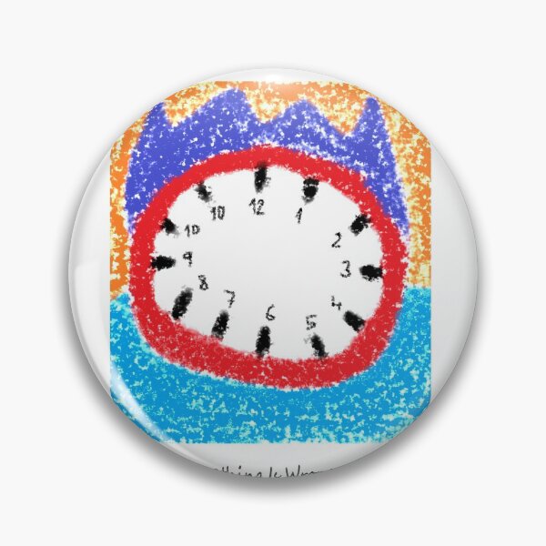 Item preview, Something Is Wrong clock designed and sold by miaterinka.