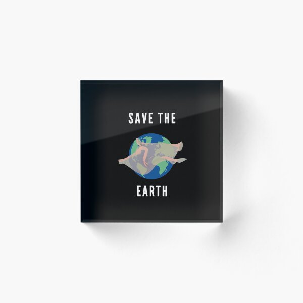 Aperçu de l'œuvre Sauver la Terre créée et vendue par StuffbyJudith.