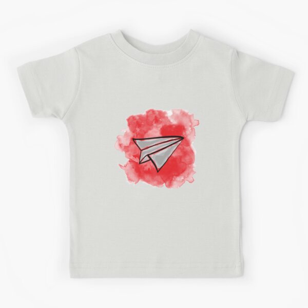 Kids Paper Plane Shirt • Yélo Pomélo