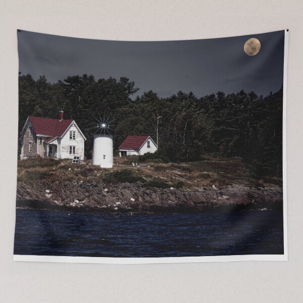 Item preview, A Lighthouse on the Coast of Maine designed and sold by Kay Brewer.