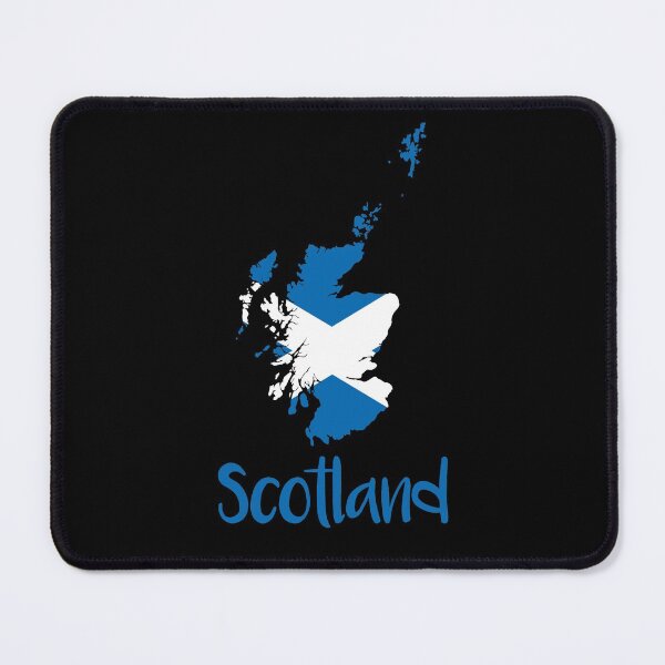 Item preview, Scotland Saltire Map Typography Design designed and sold by MacPean.