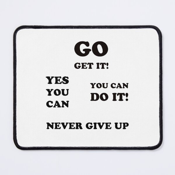 Item preview, Encouraging Sticker Pack - Go get it, Yes you can, You can do it, Never give up designed and sold by Inspirationmotivation.