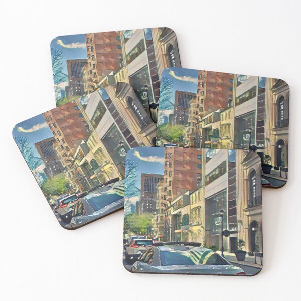 Item preview, Rittenhouse Square Philadelphia From Walnut Street designed and sold by PHLDesign.