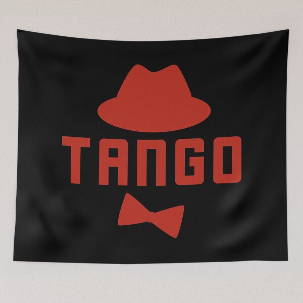 Item preview, Cute Tango Art Red Fedora Hat and Bowtie designed and sold by infinitetango.