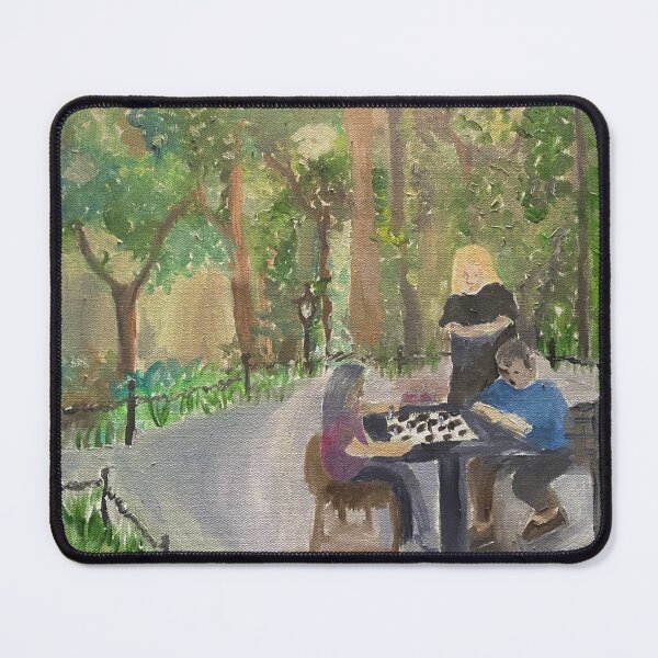Item preview, chess in the park  designed and sold by Lilaarts.