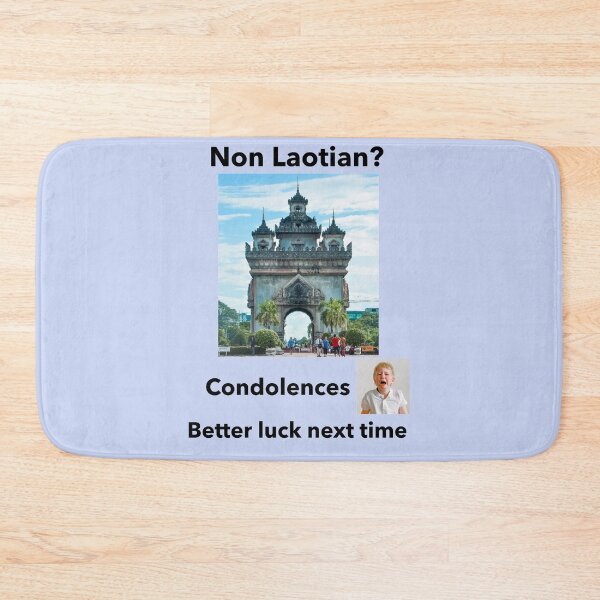 Item preview, "Condolences to Non Laotians" b designed and sold by skoumpourdides.