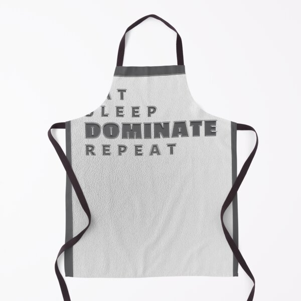 Item preview, Eat Sleep Dominate Repeat Distressed Gray - Typography designed and sold by ViewerEqualsPhoton.