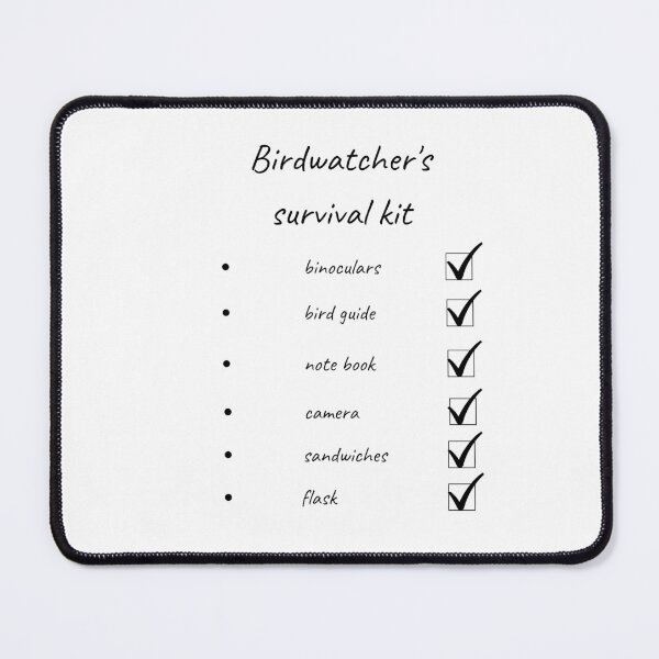 Item preview, Birdwatcher's Survival Kit designed and sold by Zibidee.