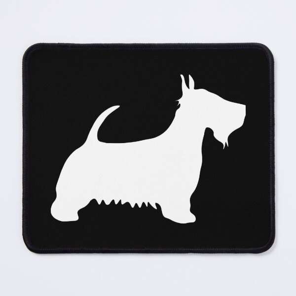 Item preview, Scottish Terrier Dog Silhouette - White designed and sold by MacPean.