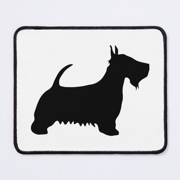 Item preview, Scottish Terrier Dog Silhouette - Black designed and sold by MacPean.