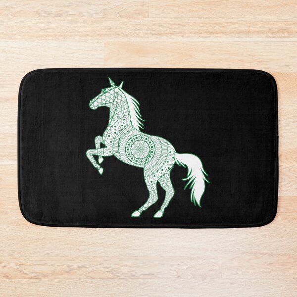 Item preview, Green horse mandala designed and sold by YuneDesigns.