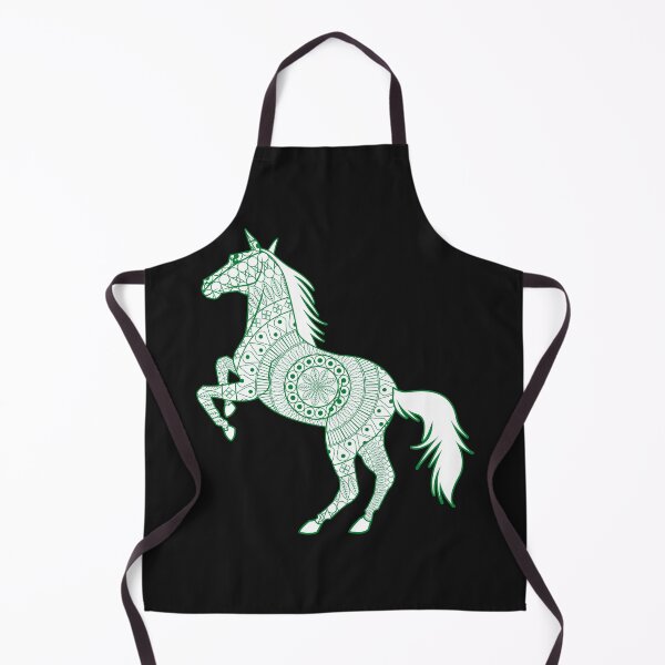 Item preview, Green horse mandala designed and sold by YuneDesigns.
